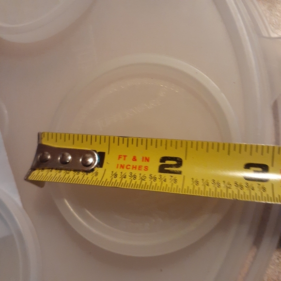 Vtg Tupperware {4 pack} #295 Tupperware Seal for 9oz Tumbler - Picture 10 of 15